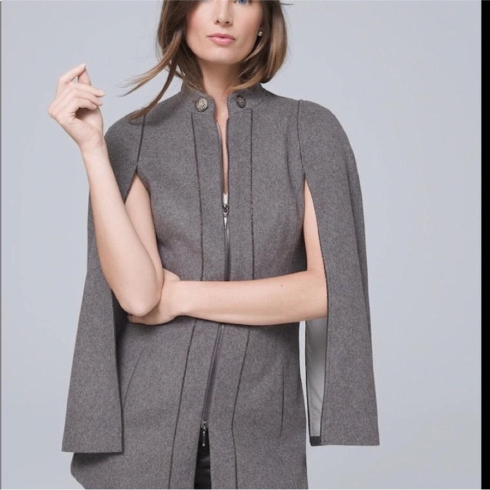 WHBM Gray Cape